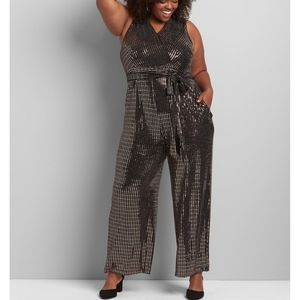 Sequin Jumpsuit Lane Bryant 18/20